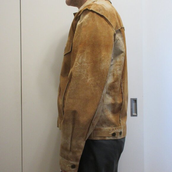 Report Collection Suede Leather Jacket - Picture 2 of 7